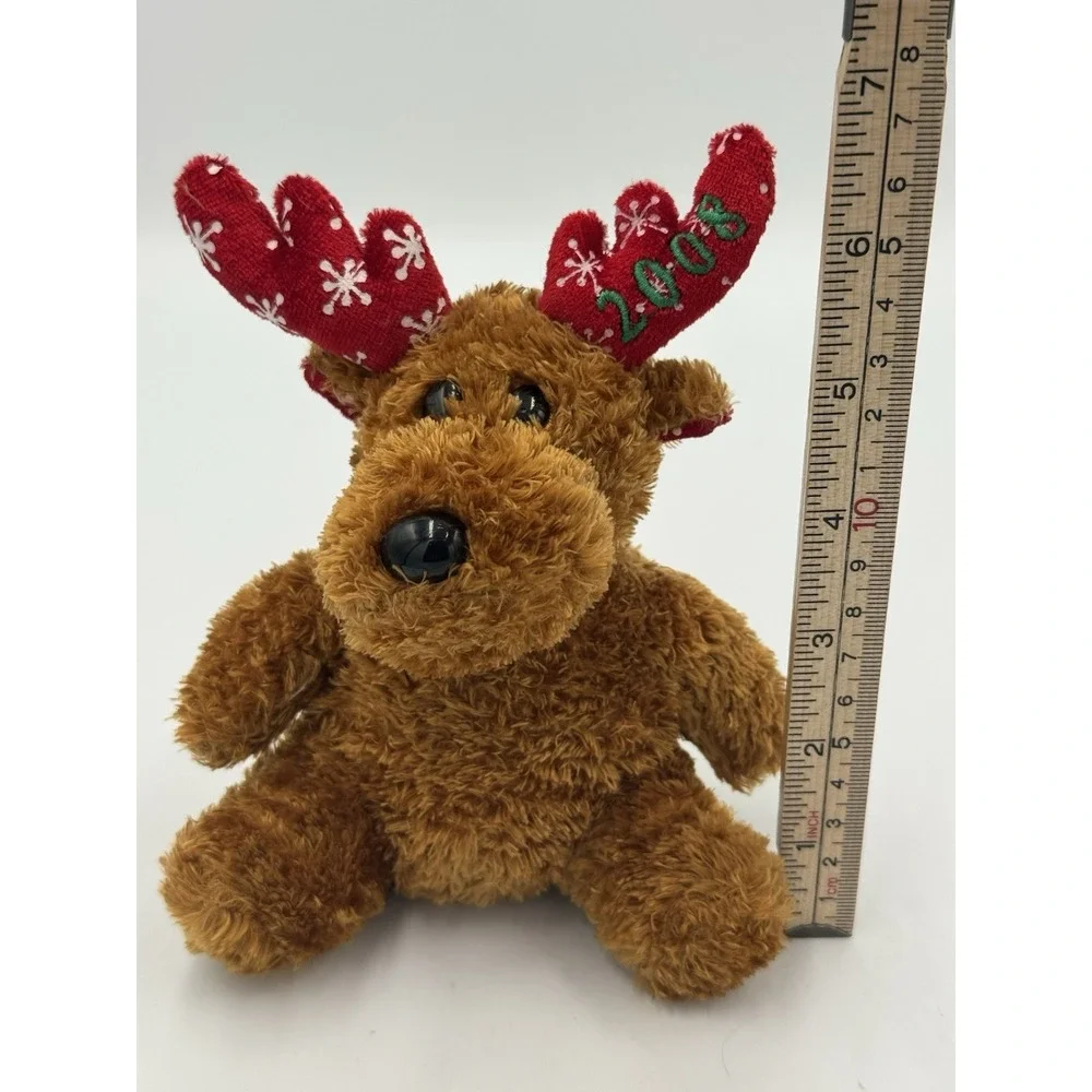 PLUSH‎ MOOSE CHRISTMAS WINTER TOY 2008
